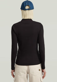 Thumbnail for D26905-E136-6484 6484 | A-Line Slim Mock T-Shirt