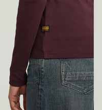 Thumbnail for D26905-E136-671 671 | A-Line Slim Rib Mock T-Shirt