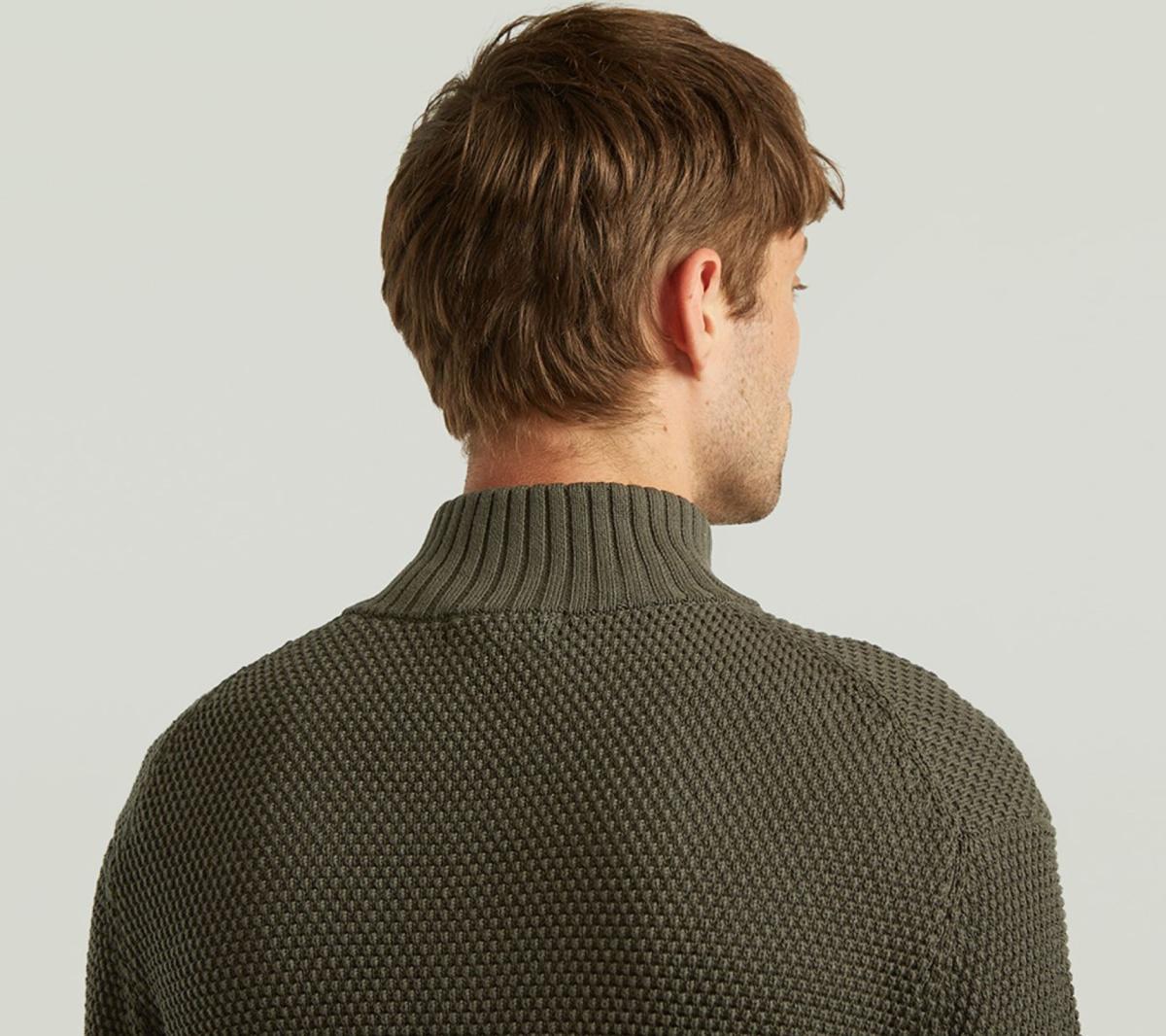 D27107-D631-995 995 | Honey Comb Structure Skipper Knit