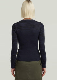Thumbnail for D27170-C259-H705 H705 | 3D Biker Knit Slim Pullover