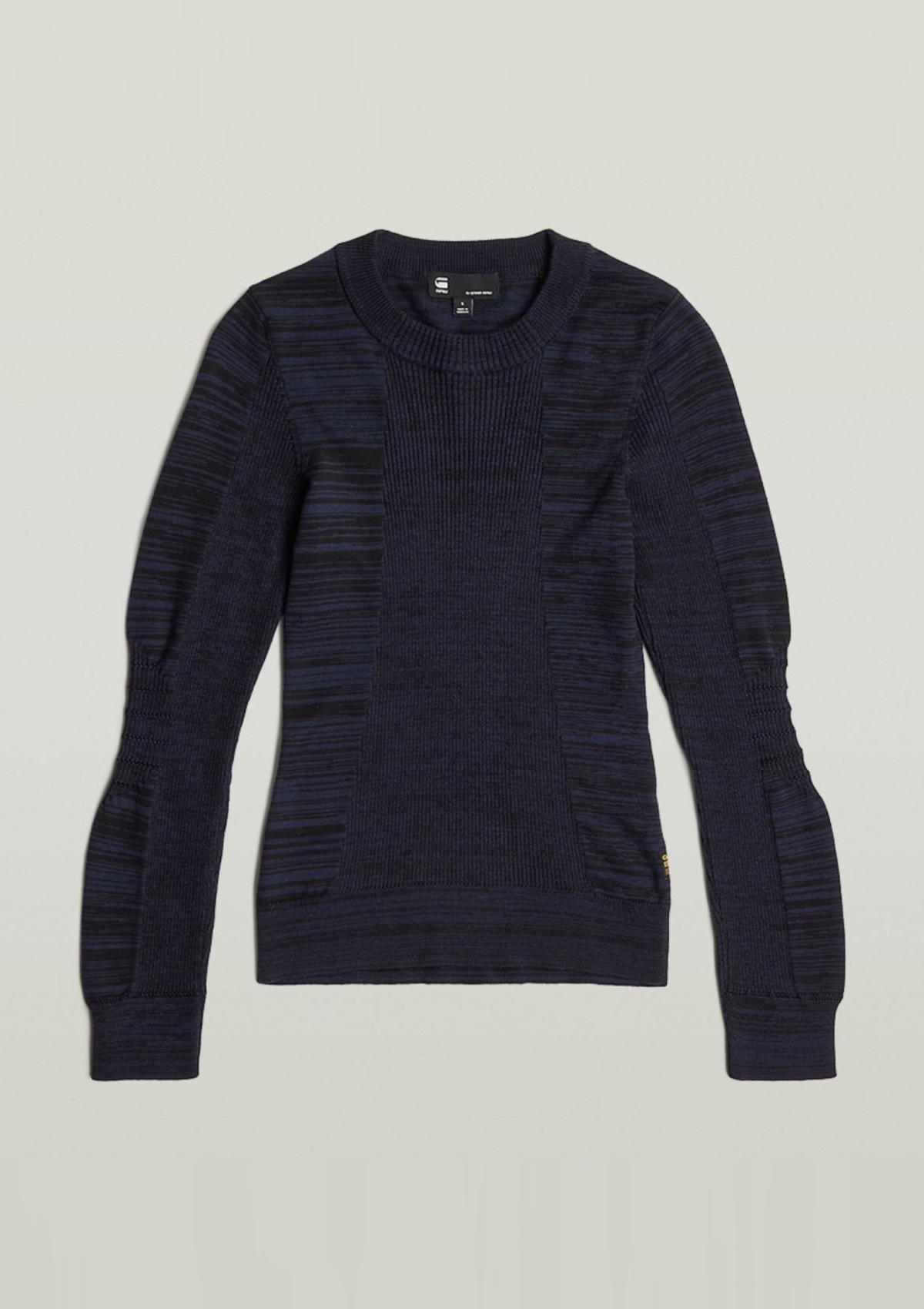 D27170-C259-H705 H705 | 3D Biker Knit Slim Pullover