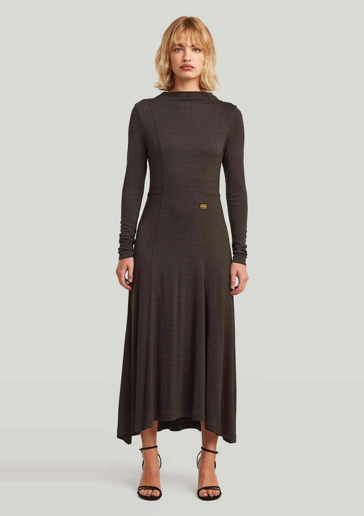 D27275-E015-G652 G652 | Drapiertes Jerseykleid