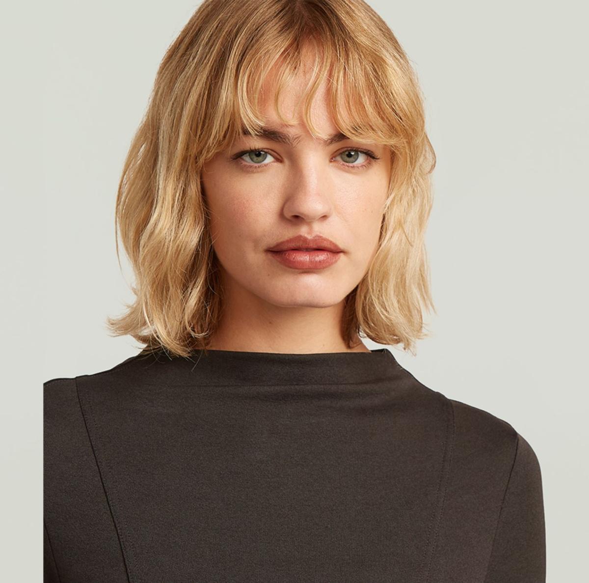 D27275-E015-G652 G652 | Drapiertes Jerseykleid