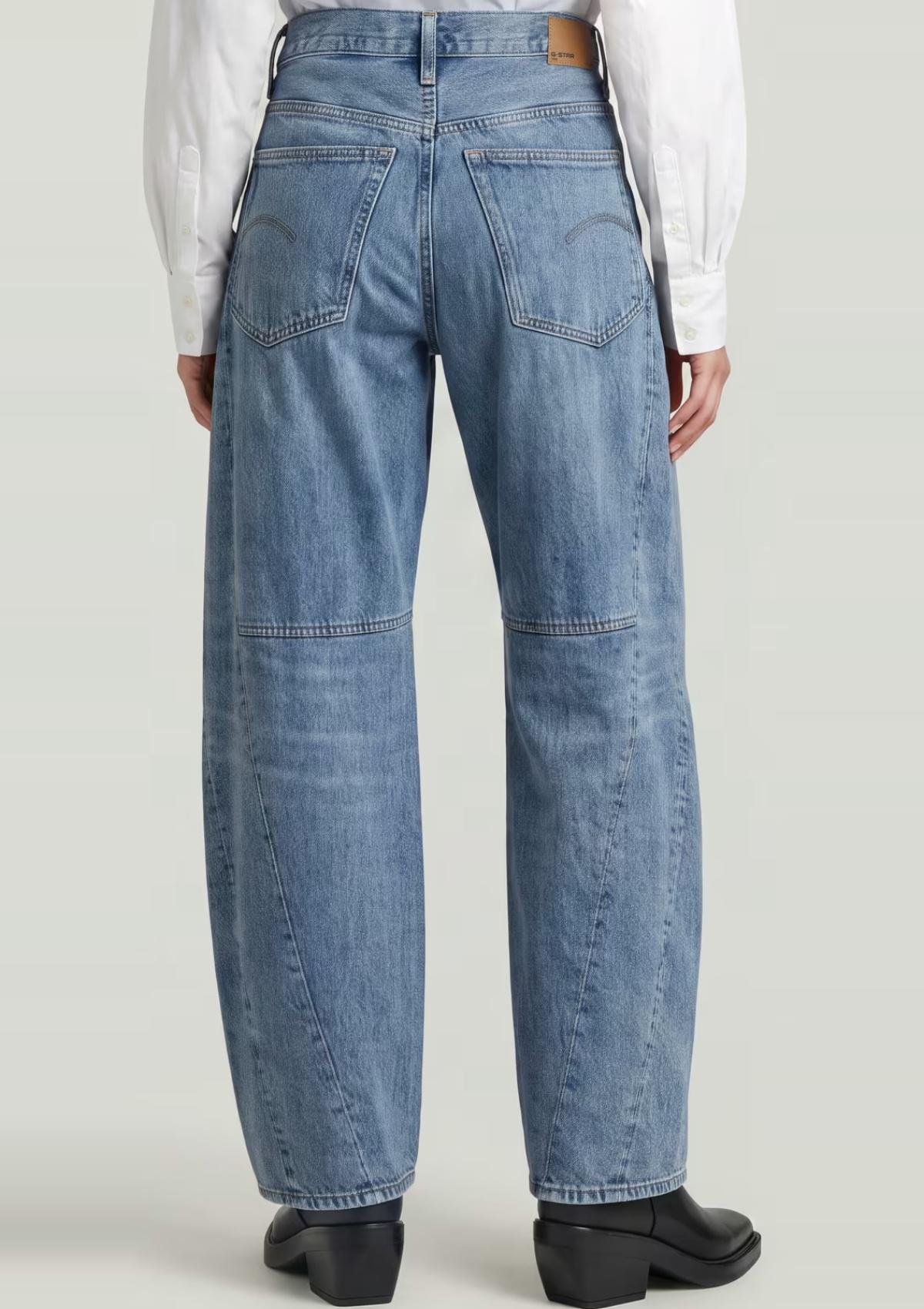 D27690-D788-H924 H924 | Contor Barrel Wide Jeans | Mittelblau | G-STAR® DE