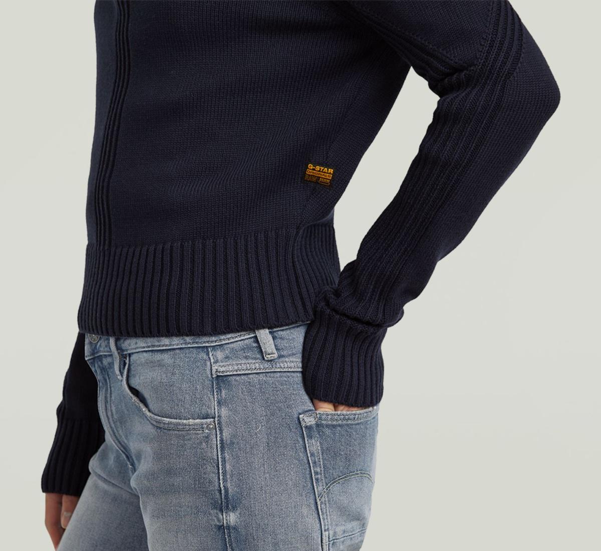 D27818-D631-3873 3873 | Milano Half Zip Knit