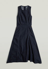 Thumbnail for D27934-E090-082 082 | Corset Flare Denim Kleid