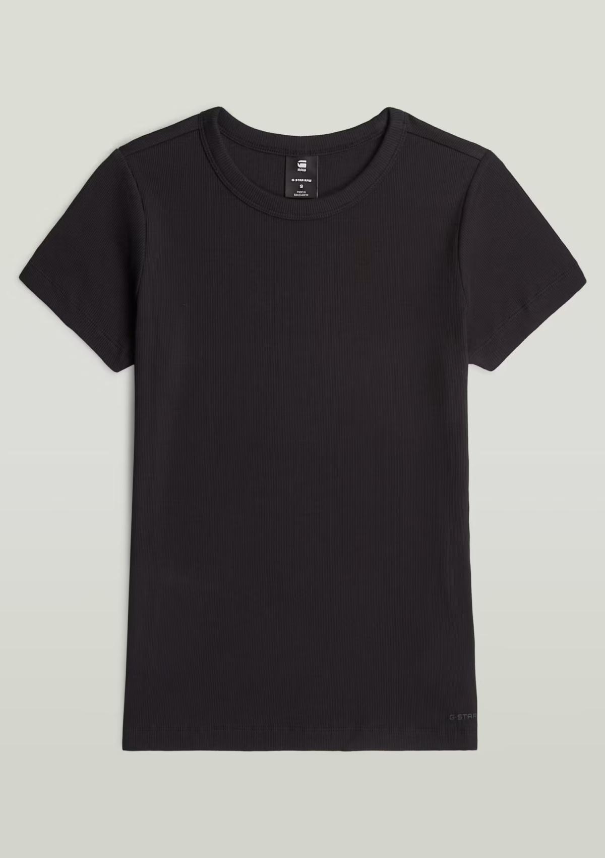 D28716-E527-6484 6484 | Slim Rib T-Shirt