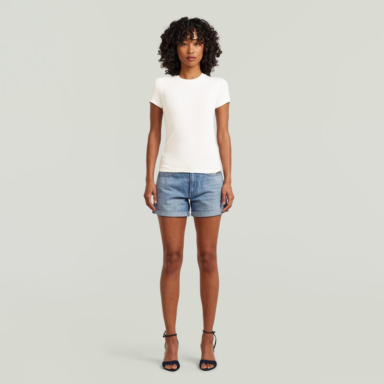 D28887-D788-H119 H119 | Judee Boyfriend Shorts