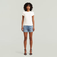 Thumbnail for D28887-D788-H119 H119 | Judee Boyfriend Shorts
