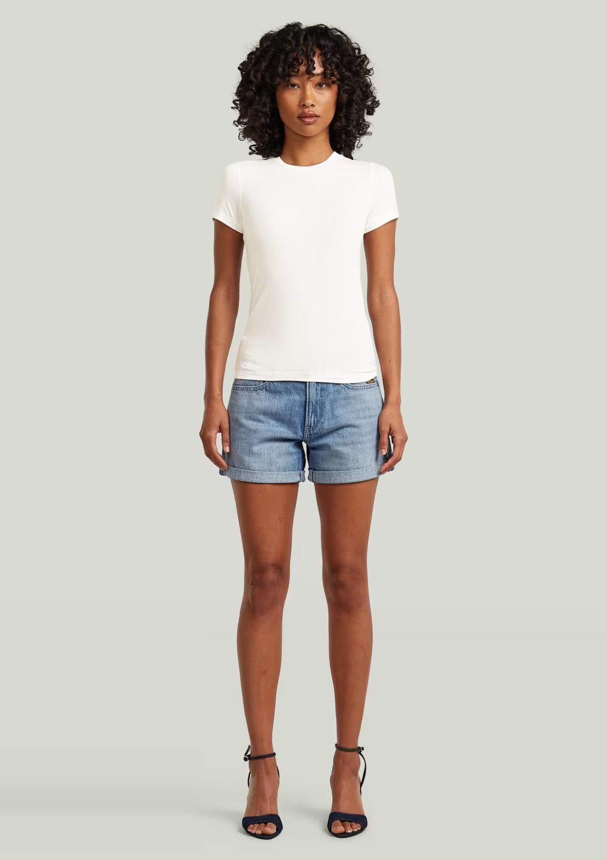 D28887-D788-H119 H119 | Judee Boyfriend Shorts