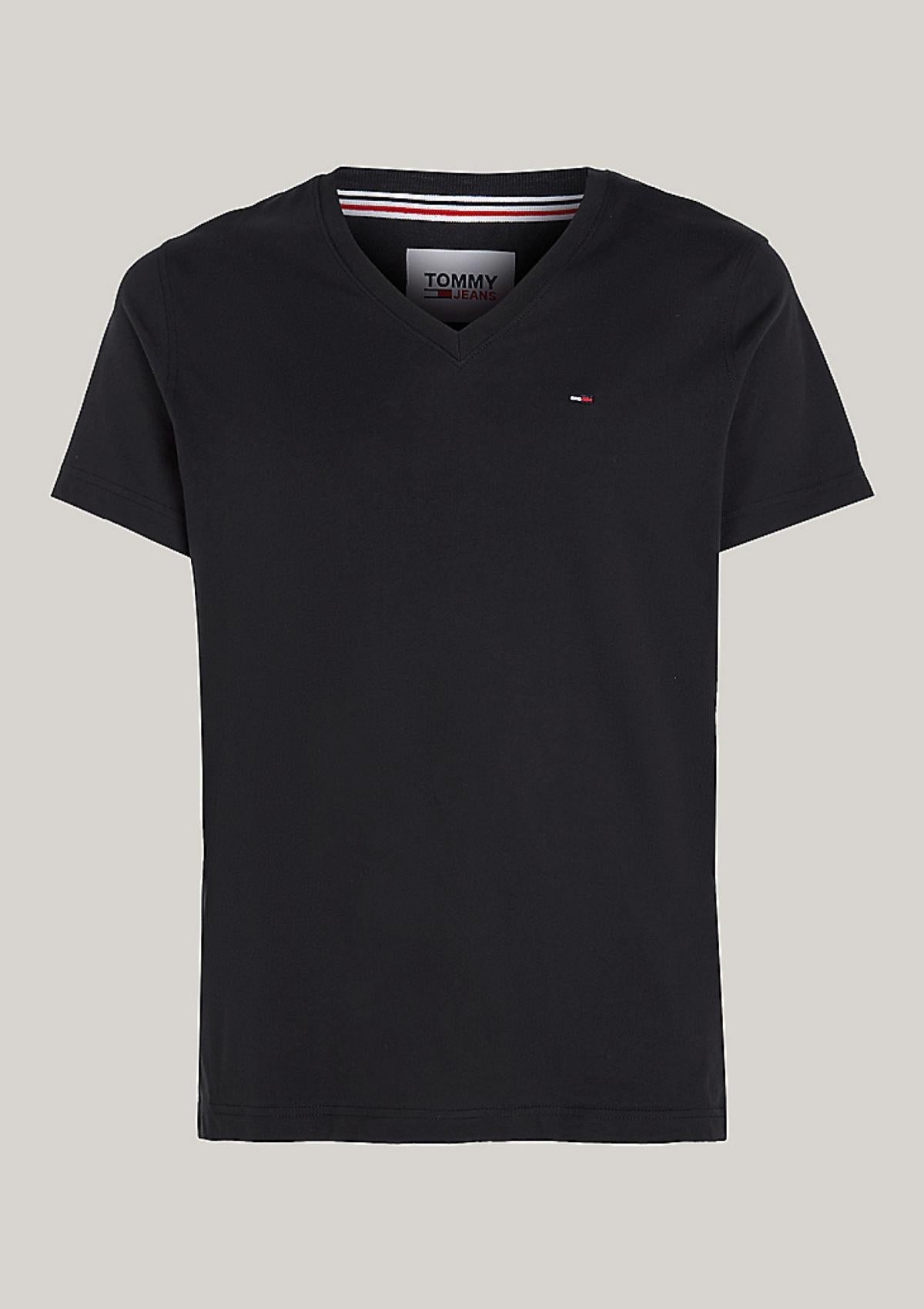 Tommy Hilfiger T-Shirts DM0DM04410 078 | T-Shirt mit V-Ausschnitt