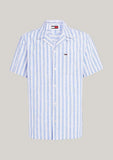 Tommy Hilfiger Hemden DM0DM18961 C6P | TJM STRIPE LINEN SS SHIRT EXT