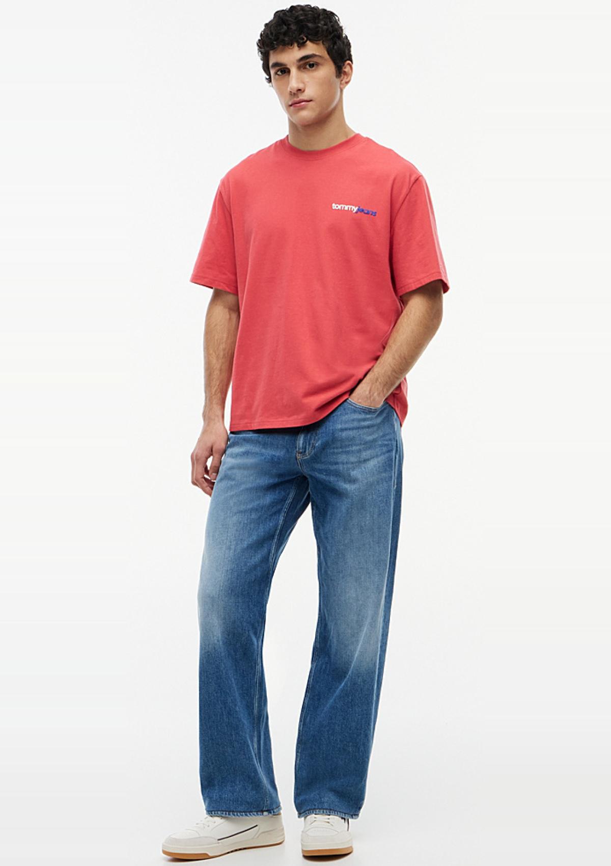 DM0DM21015 1A5 | Jaimie Relaxed Straight Leg Jeans mit Fade-Effekt