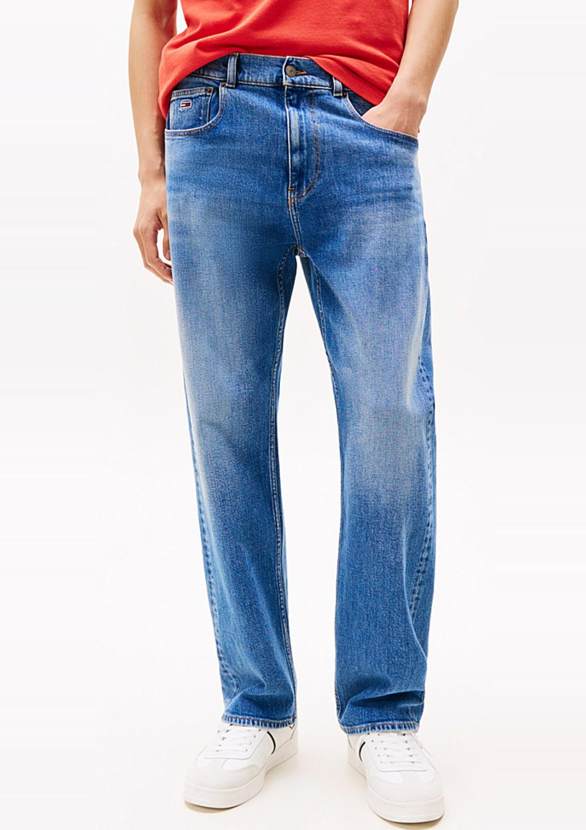 DM0DM21023 1A5 | Otis Straight Leg Jeans mit Fade-Effekt