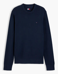 Thumbnail for DM0DM21787 C1G | Tommy Flag strukturierter Slim Fit Pullover
