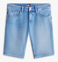 Thumbnail for DM0DM22979 1A5 | Ronnie Slim Jeansshorts mit Whisker-Effekt