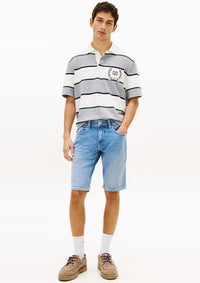 Thumbnail for DM0DM22979 1A5 | Ronnie Slim Jeansshorts mit Whisker-Effekt