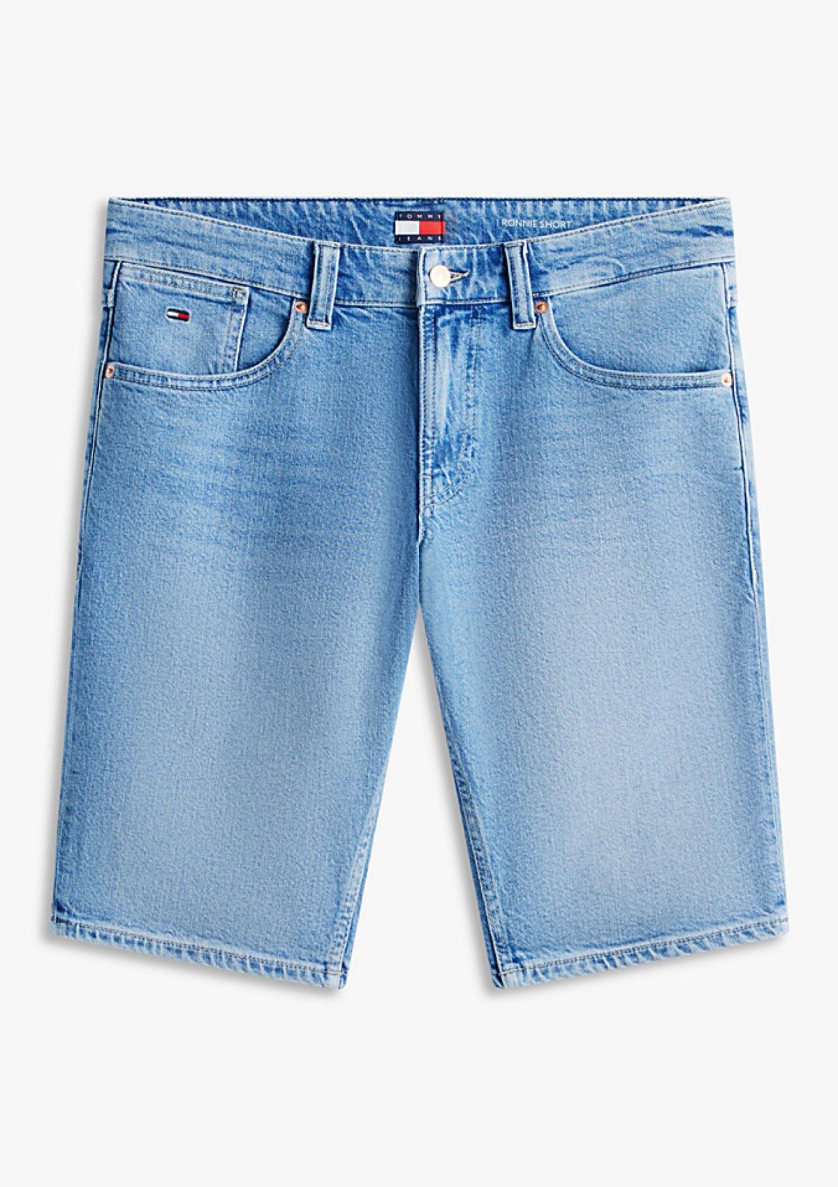 DM0DM22979 1A5 | Ronnie Slim Jeansshorts mit Whisker-Effekt