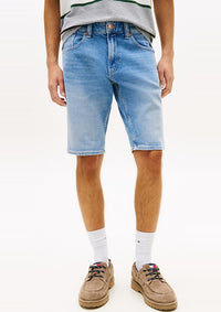 Thumbnail for DM0DM22979 1A5 | Ronnie Slim Jeansshorts mit Whisker-Effekt