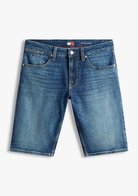 Thumbnail for DM0DM22980 1BK | Ronnie Slim Jeans-Shorts mit Fade-Effekt