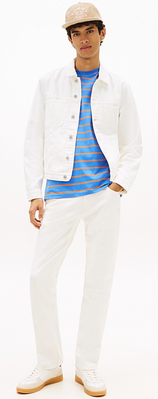 DM0DM23270 1D0 | Scanton Slim Jeans in Weiß
