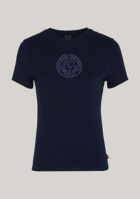Thumbnail for Tommy Hilfiger T-Shirts DW0DW18405 C1G | Varsity Explorer Slim Fit T-Shirt mit Logo