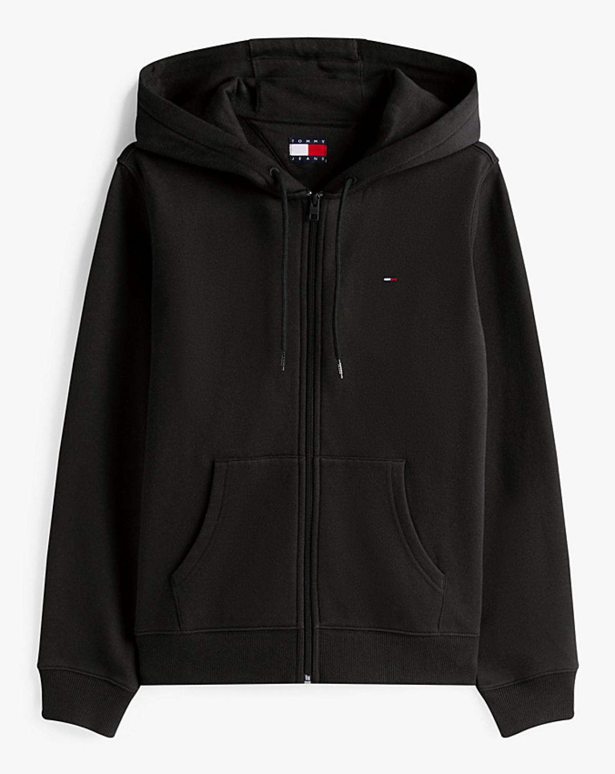 DW0DW19729 BDS | Fleece-Hoodie mit Reißverschluss und Flag