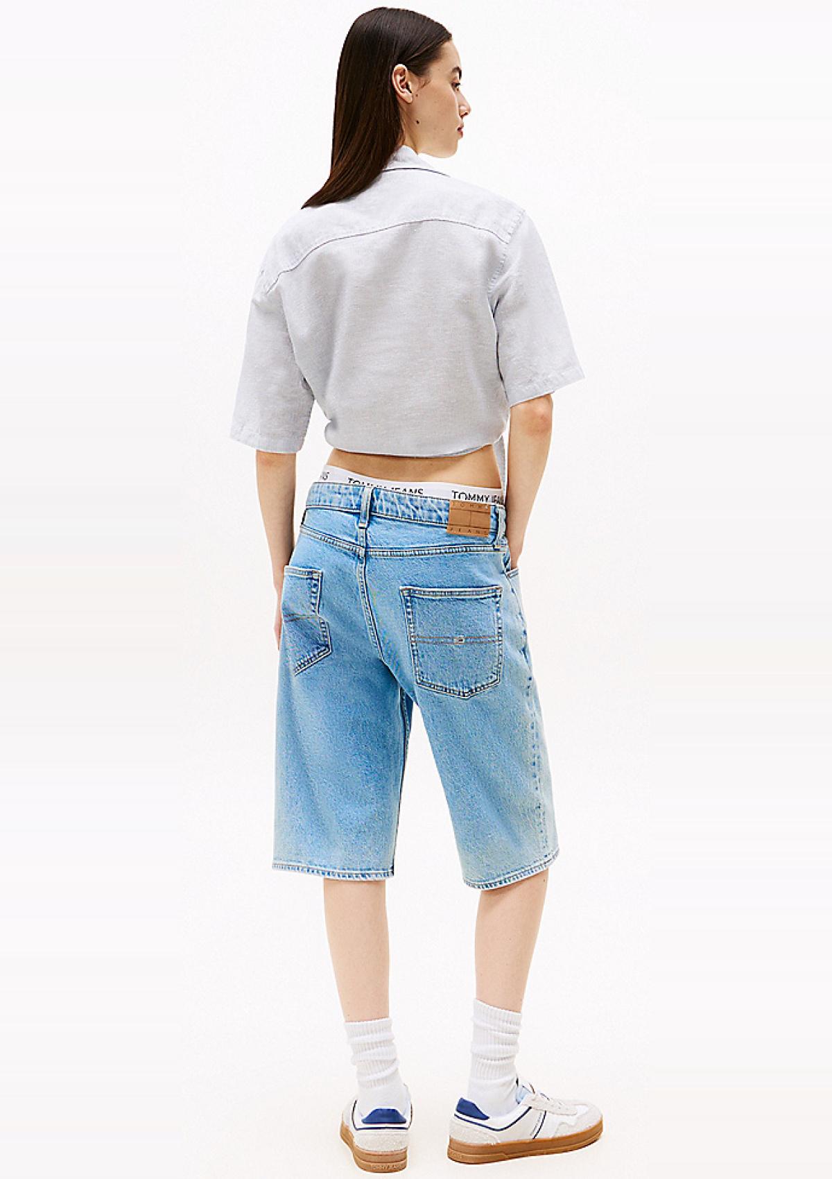 DW0DW20286 0A8 | Relaxed Cropped Fit Kurzarm-Bluse