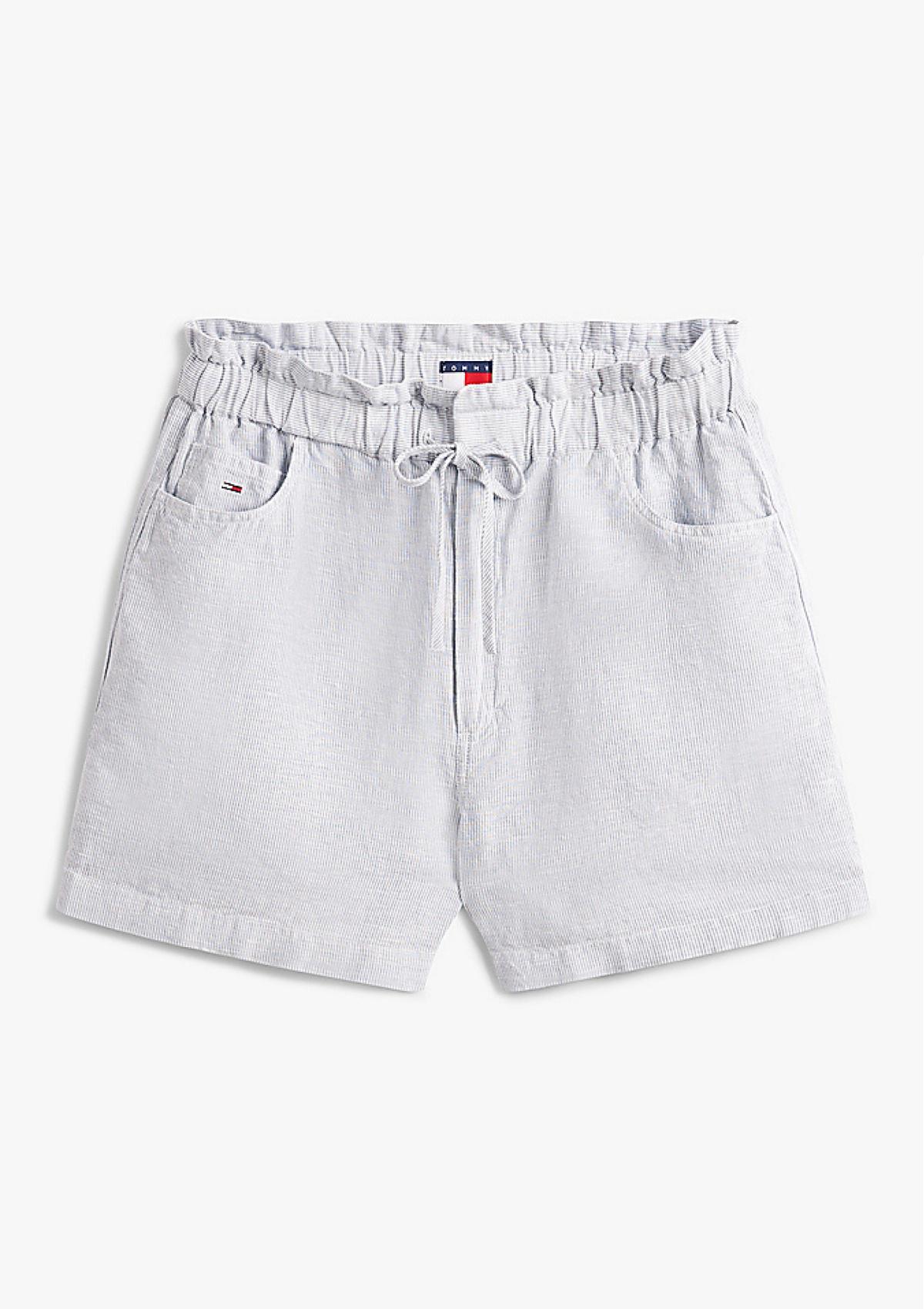 DW0DW20360 0A8 | Paperbag-Shorts mit Leinen