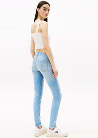 Thumbnail for DW0DW20651 1AB | Nora Skinny Jeans mit mittelhohem Bund