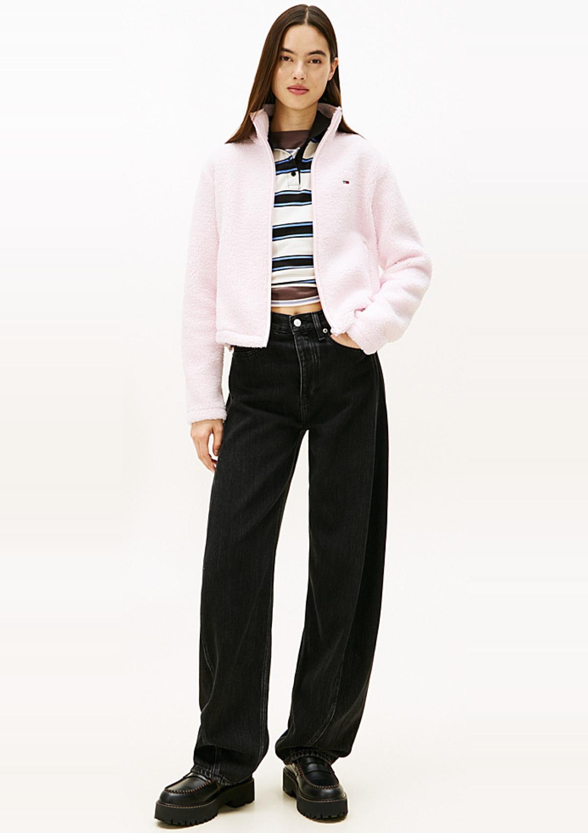 DW0DW21926 TOG | Teddy-Fleece-Jacke mit Reißverschluss