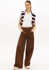 Thumbnail for DW0DW22326 YBL | Geripptes Slim Fit Poloshirt