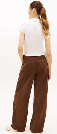 Thumbnail for DW0DW22326 YBL | Geripptes Slim Fit Poloshirt