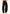 DW0DW22712 1BZ | Schwarze Barrel Leg Jeans mit mittelhohem Bund
