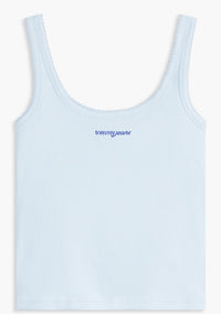 Thumbnail for DW0DW22817 C1R | Slim Fit Rippen-Tanktop mit Logo-Stickerei
