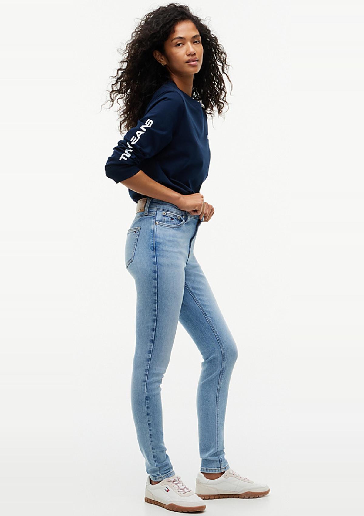 DW0DW23080 1AB | Nora Skinny Jeans mit mittelhohem Bund