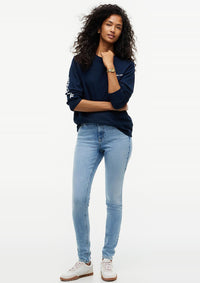 Thumbnail for DW0DW23080 1AB | Nora Skinny Jeans mit mittelhohem Bund