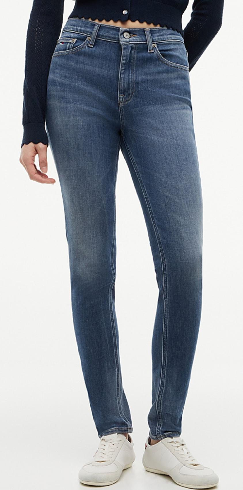 DW0DW23086 1DA | Nora Skinny Jeans mit mittelhohem Bund