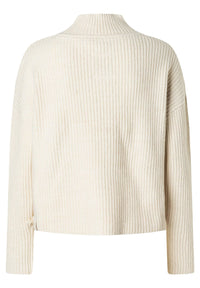 Thumbnail for 18-10250-40-9148 1400 | Fringe Mock Neck Pullover
