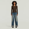 D28727-D107-H869 H869 | 2-Way Slim Rib T-Shirt