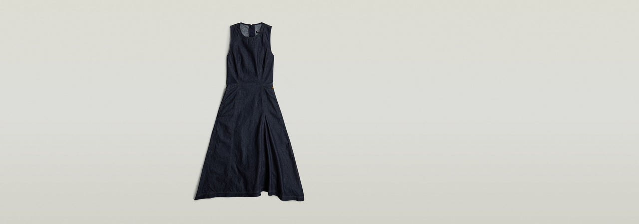 D27934-E090-082 082 | Corset Flare Kleid