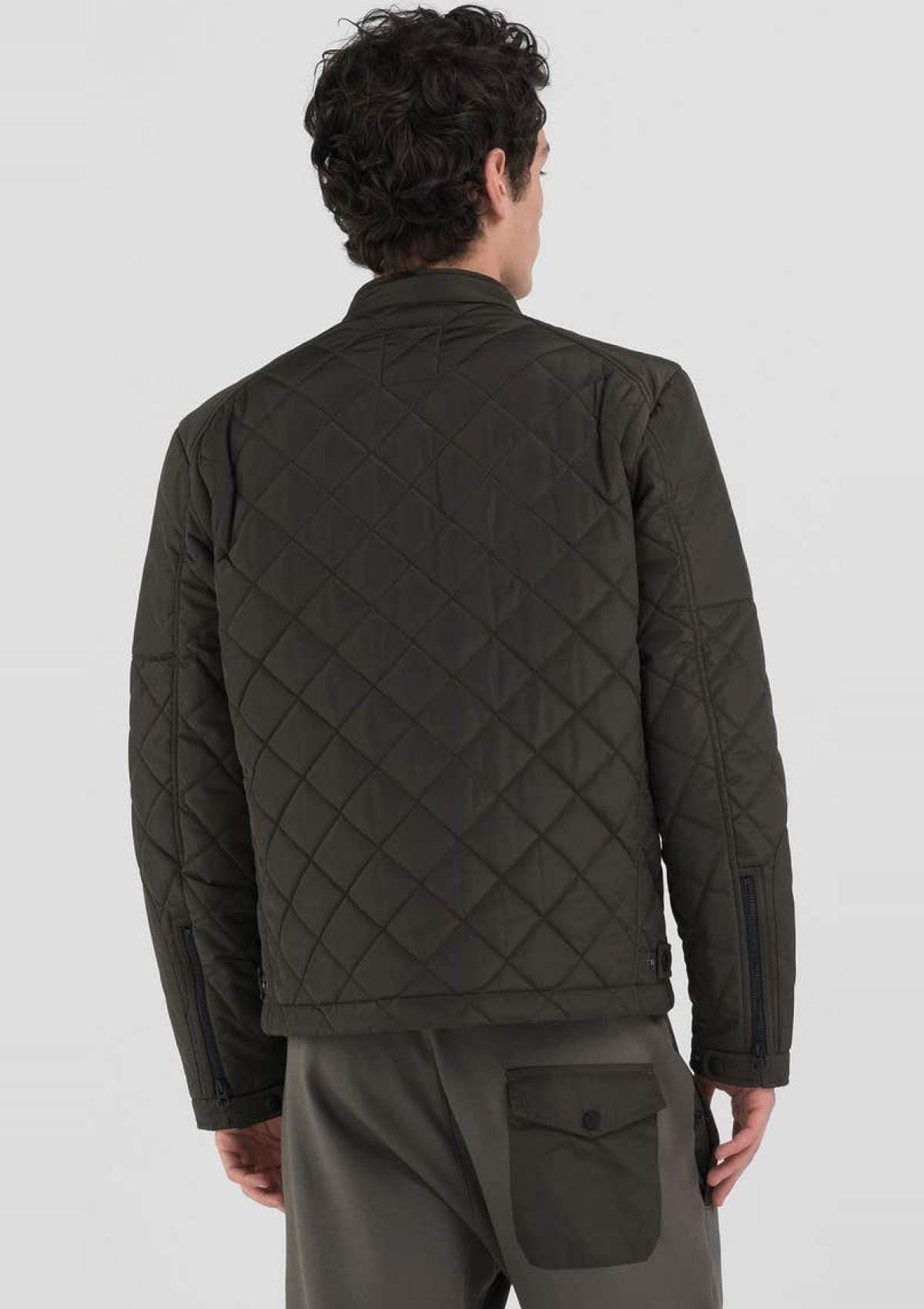 Replay Jacken M8000-84442 935 | Kurze Jacke aus Oxford-Polyester