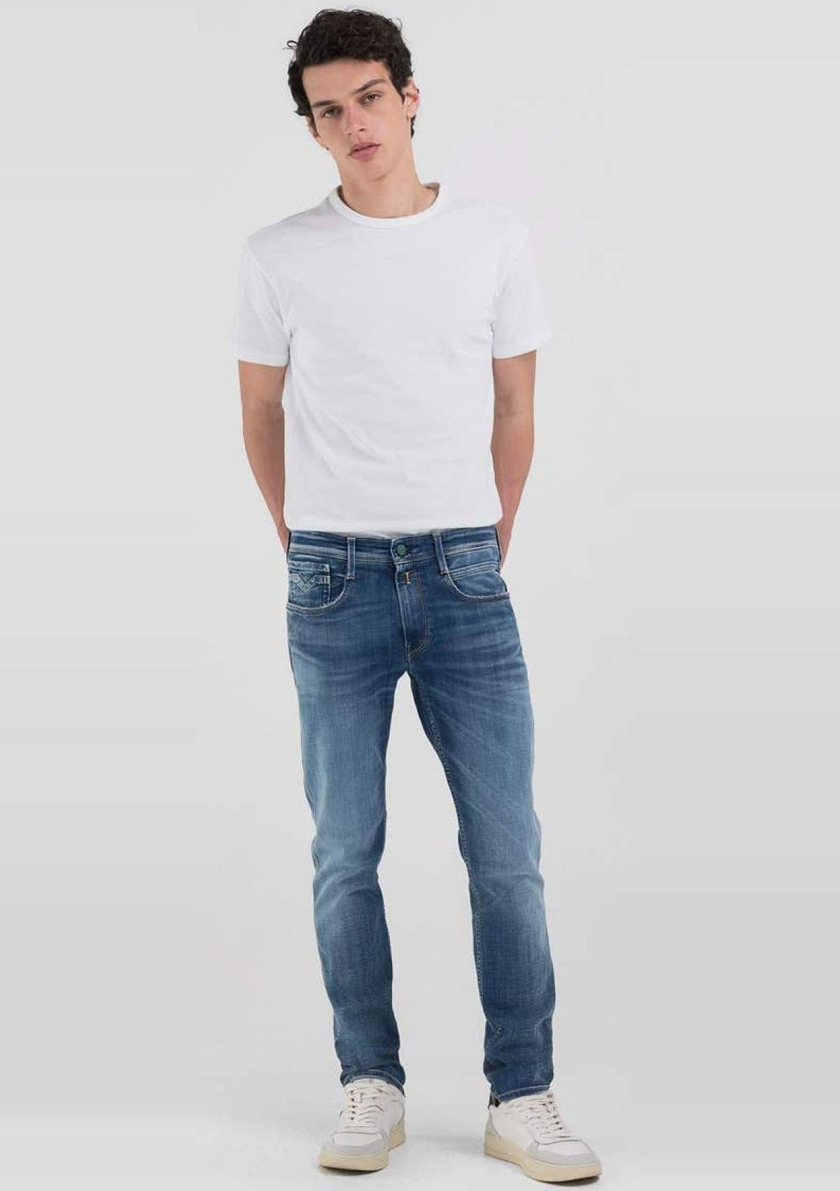 Replay Jeans M914H-815 762-009 009 | SLIM-FIT-JEANS ANBASS