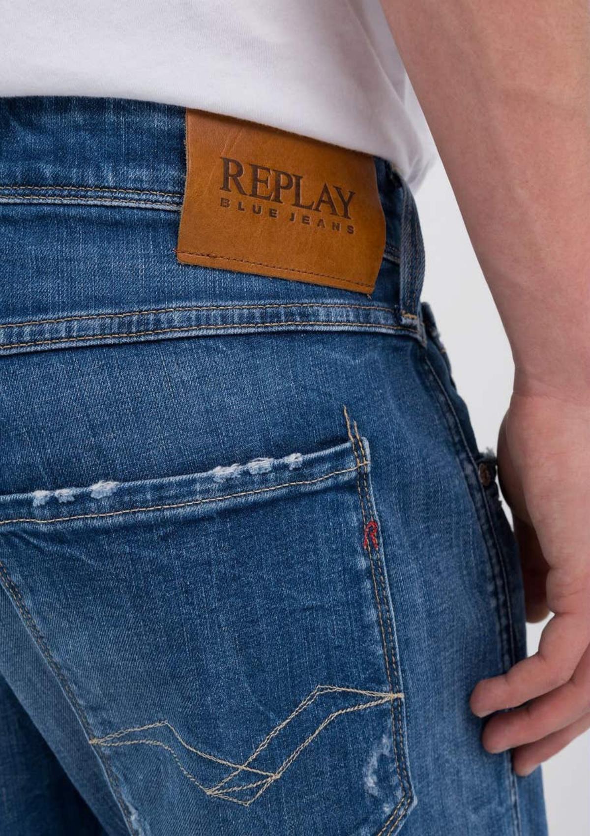 Replay Jeans M914Y-573 70R-009 009 | SLIM-FIT-JEANS ANBASS