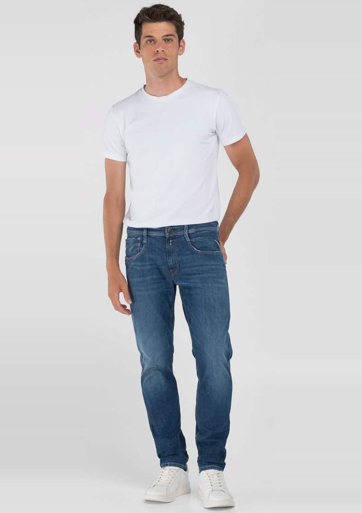 Replay Jeans M914Y-573 722-009 009 | SLIM-FIT-JEANS ANBASS