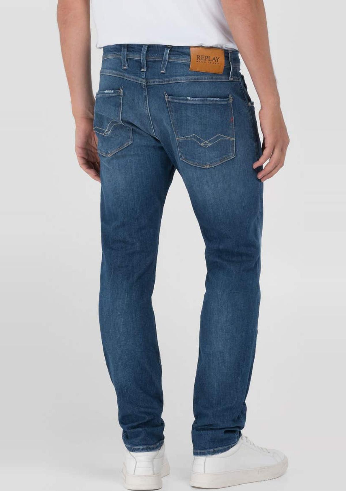 Replay Jeans M914Y-573 722-009 009 | SLIM-FIT-JEANS ANBASS