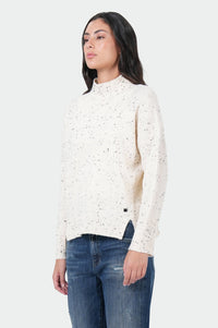 Thumbnail for MAJA 04280 | Maja Pullover | White Asparagus Melange