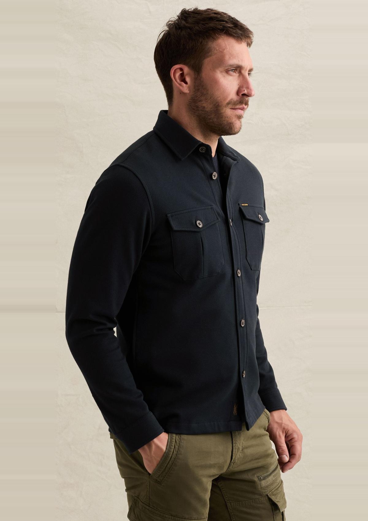 PJA2608112 5281-Salute | Hemdjacke aus einer Baumwollmischung mit Brusttaschen