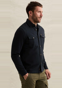 Thumbnail for PJA2608112 5281-Salute | Hemdjacke aus einer Baumwollmischung mit Brusttaschen