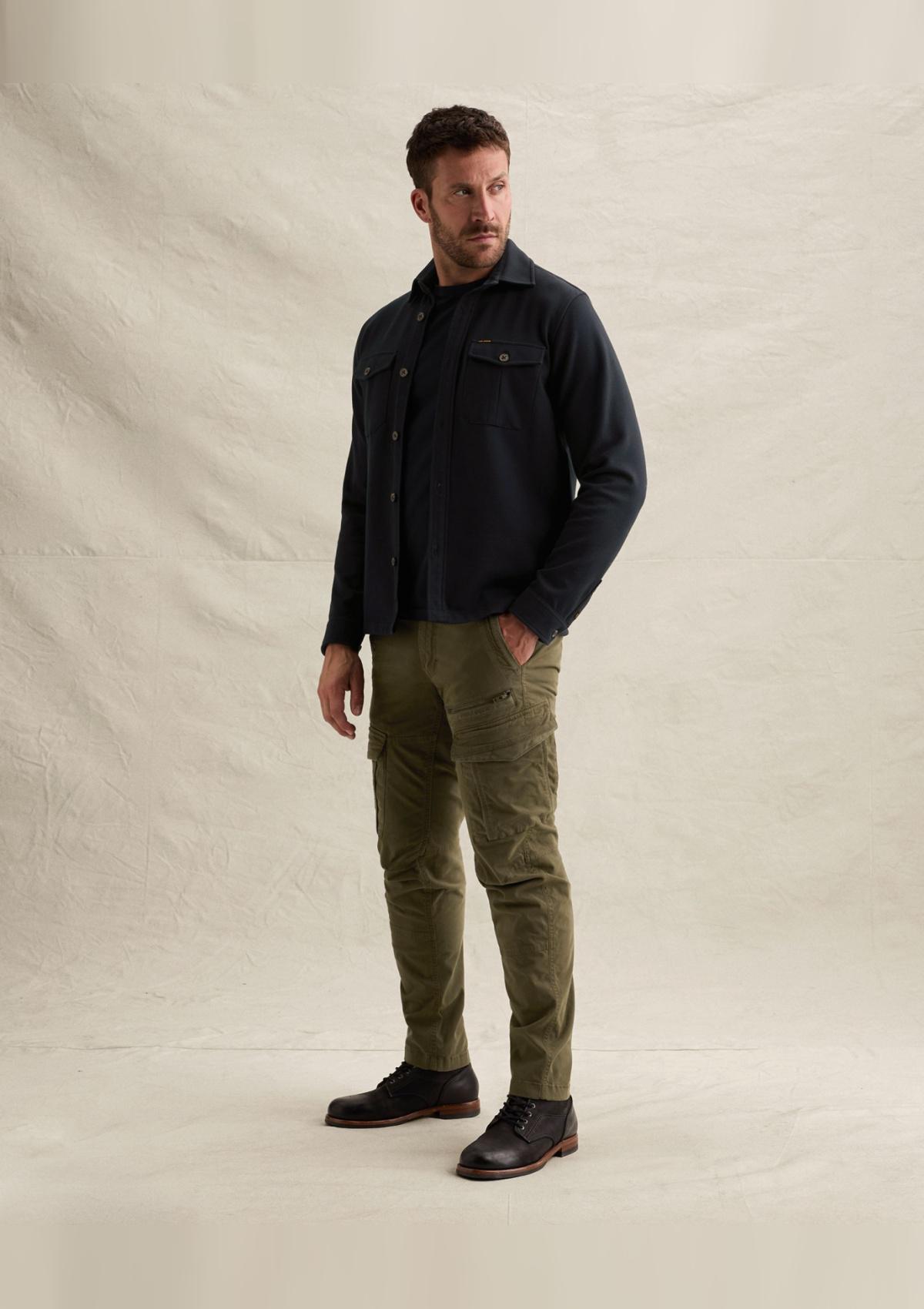 PJA2608112 5281-Salute | Hemdjacke aus einer Baumwollmischung mit Brusttaschen